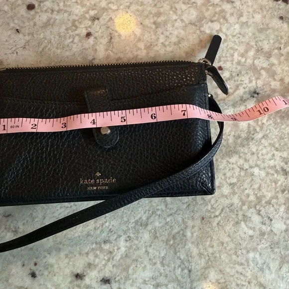 Kate Spade Textured Black Crossbody Bag - Picture 10 of 11
